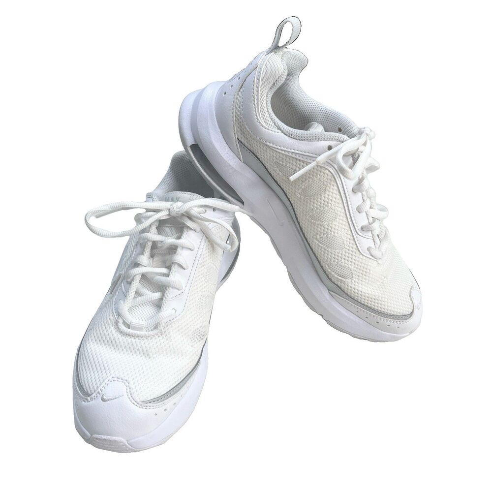 Nike Air Max AP White Metallic Silver Running Shoes Sneakers Women’s Size 7